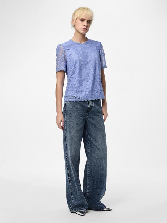 Actual product image Pieces PCOLLINE top with short sleeves (XS)