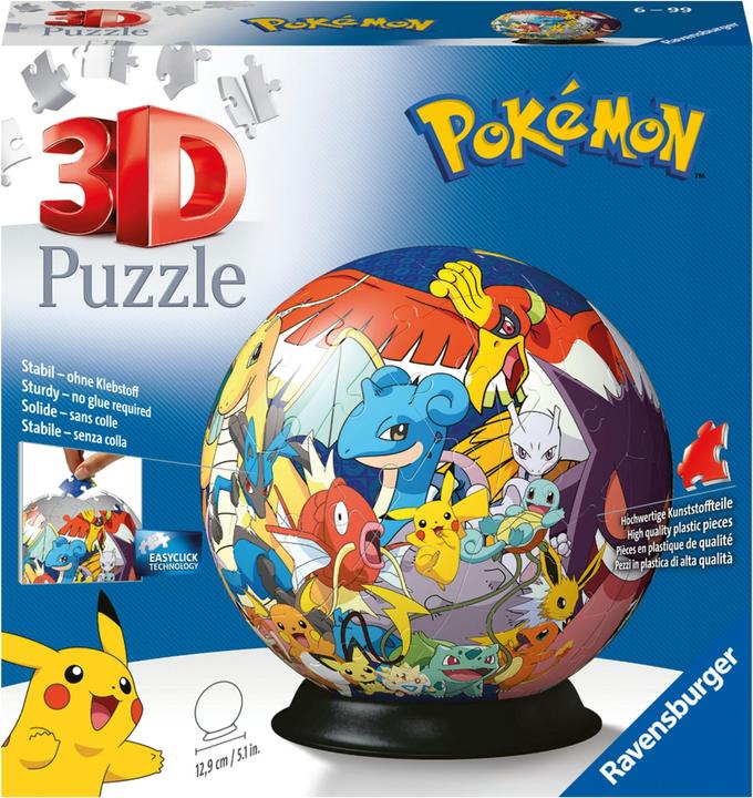 Image du produit Ravensburger Pokémon de la balle (72 pièces)