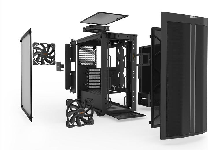 Actual product image be quiet! Pure Base 500DX (ATX, mATX, Mini-ITX)