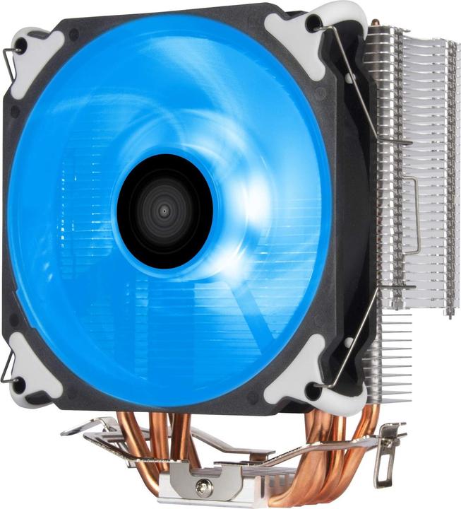 Immagine prodotto Silverstone Tecnologia SST-AR12-RGB - Raffreddatore per CPU ad argon con 4 heatpipe, heatpipe a contatto (154 mm)