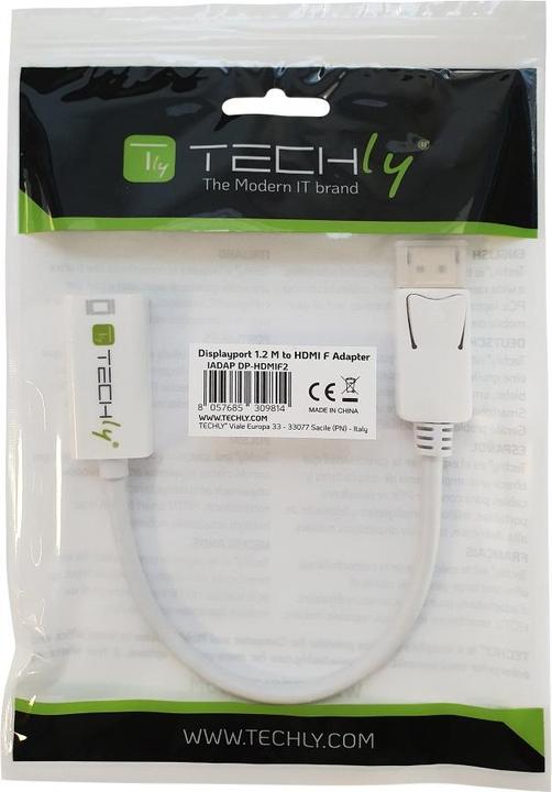 Immagine prodotto Techly Da DisplayPort a (HDMI, 15 cm)