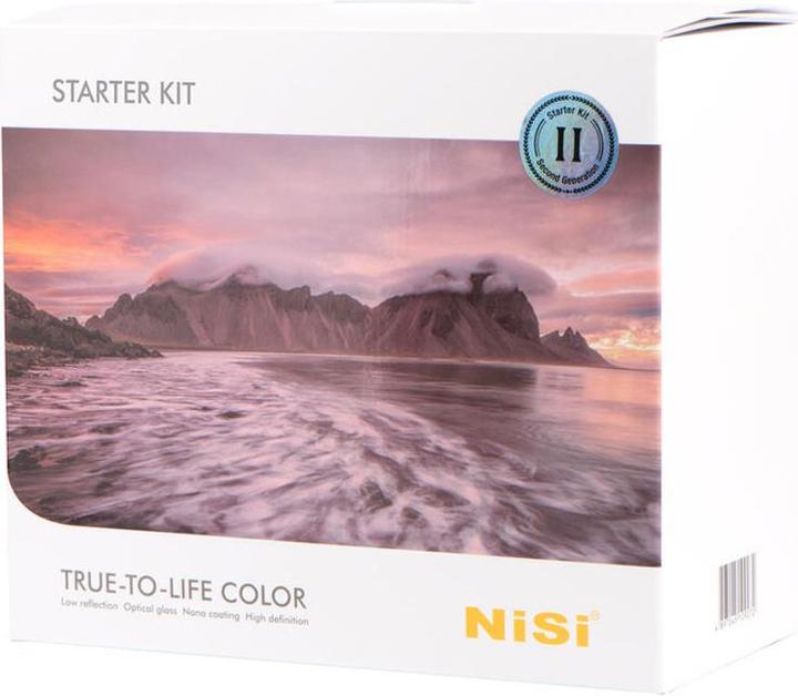 Nisi kit de démarrage (Filtre gris neutre, Filtre dégradé gris, 100 mm)