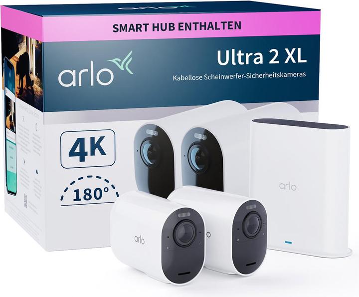 Immagine prodotto Arlo Ultra 2 XL Set di 2 (3840 x 2160 pixel)