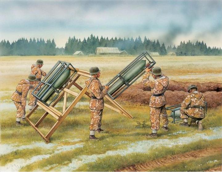 Produktbild 1:35 German Rocket Launcher w/Crew