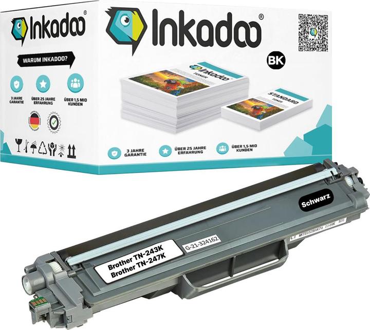 Immagine prodotto Inkadoo Toner compatibile per Brother TN243, TN247 (FC)