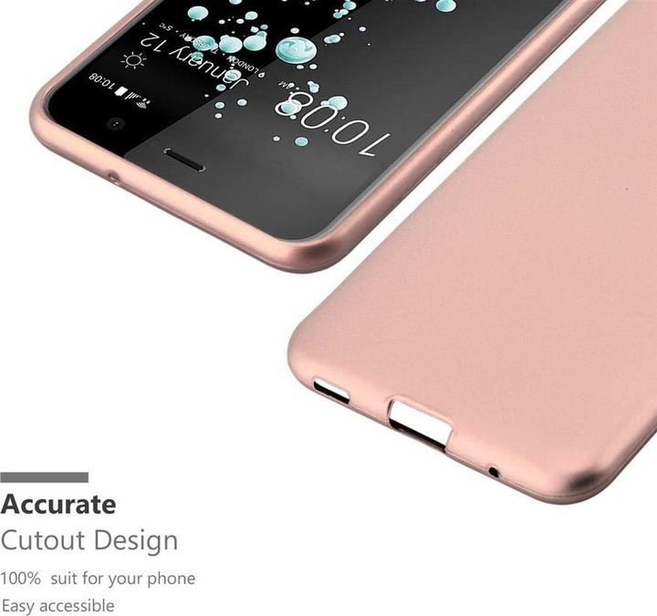 Actual product image Cadorabo TPU Matt Metallic Cover (HTC U Play)