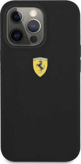Actual product image Ferrari FESSIHMP13XBK iPhone 13 Pro Max 6.7" czarny/black hardcase Silicone MagSafe (Apple iPhone 13 Pro Max)