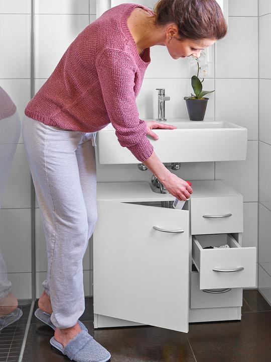 Image du produit Casaria Meuble sous-vasque (63 x 30 x 54 cm)