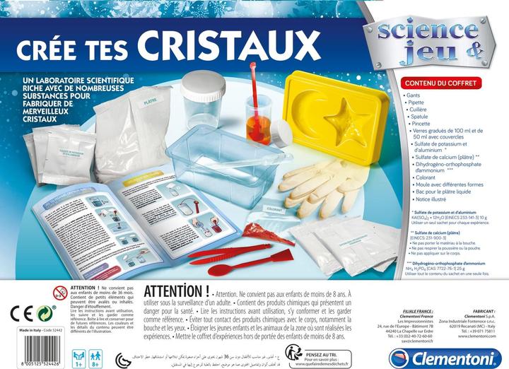 Produktbild Clementoni Crée tes cristaux