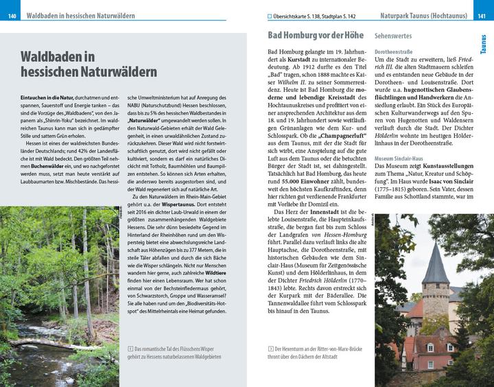 Produktbild Reiseführer Rhein-Main-Region mit Taunus und Odenwald (Deutsch, Simon Hart, Lilly Nielitz-Hart, 2021)