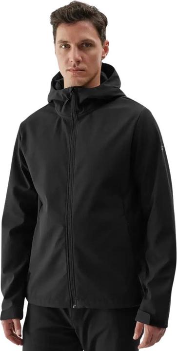 4F Kurtka męska softshell M283 głęboka czerń 4FWAW24TSOFM283 20S XL (20)