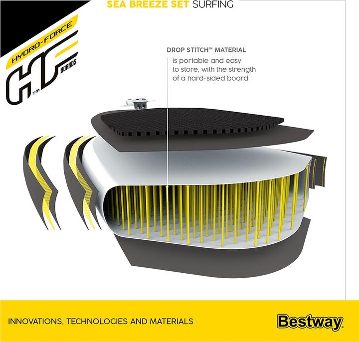 Immagine prodotto Bestway HF SUP Set Sea Breeze 305x84x12cm (10')