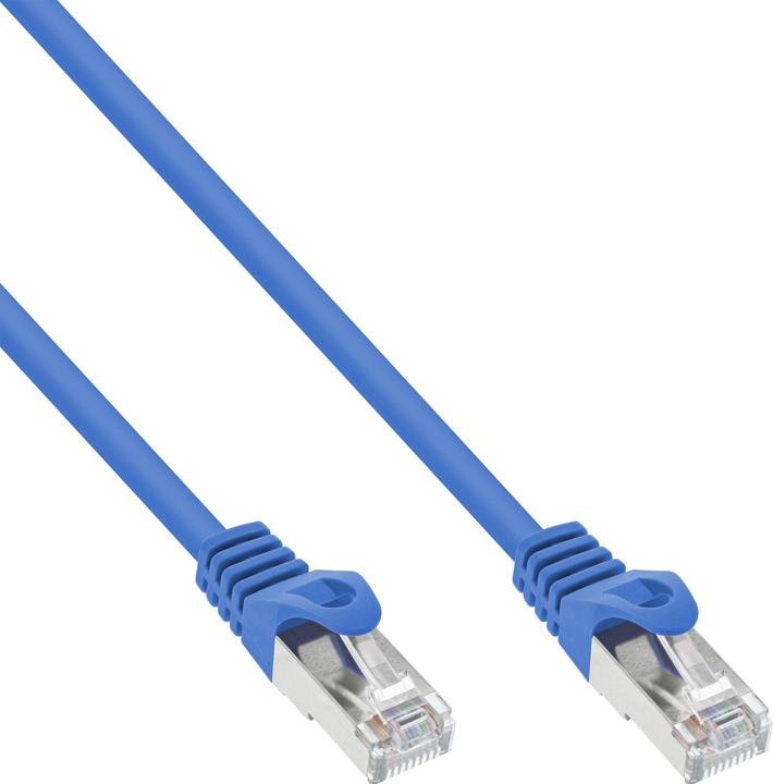 Actual product image InLine 0,5m patch cable 1000 Mbit RJ45 (S/FTP, CAT5e, 0.50 m)