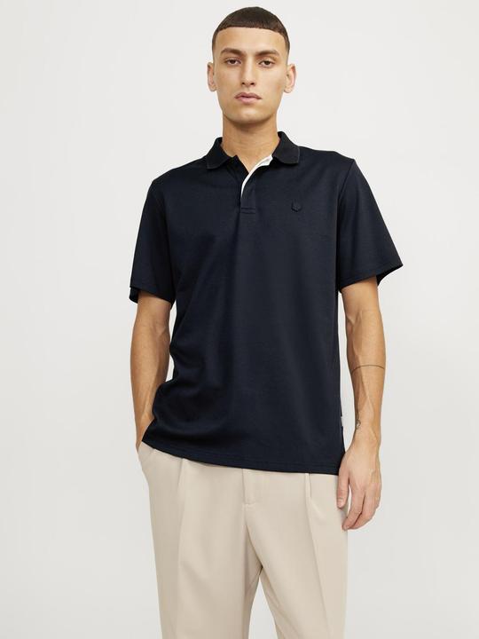 Produktbild Jack & Jones Einfarbig Polo T-shirt T-shirt (XXL)