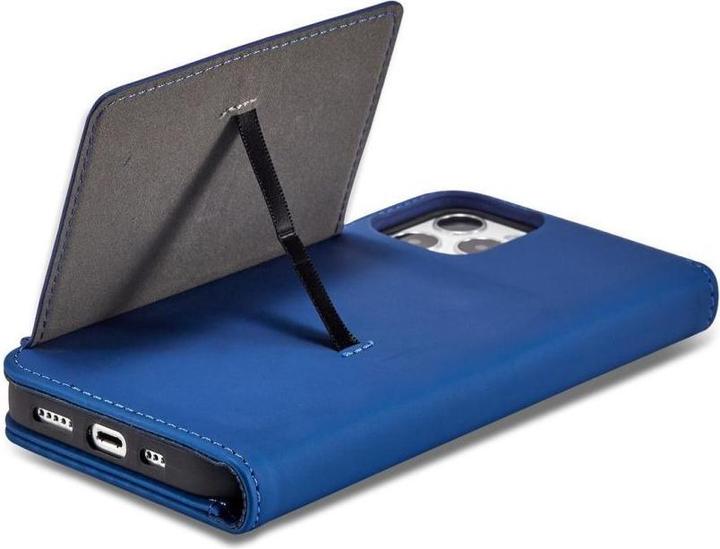 Immagine prodotto Hurtel Custodia a calamita per iPhone 12 Pro cover portafoglio porta carte blu (Apple iPhone 12 Pro)