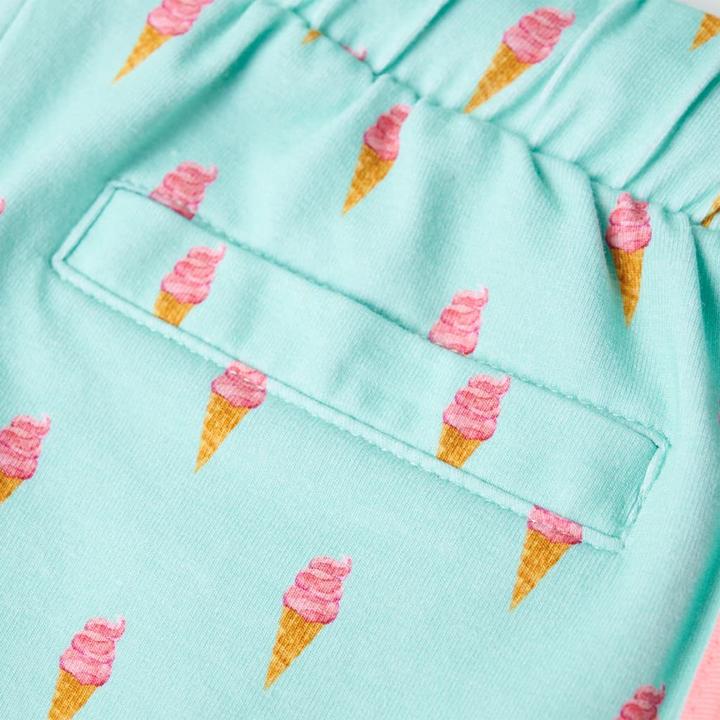 Image du produit VidaXL Short enfant avec cordon de serrage Vert menthe clair 128,Matériel (128)