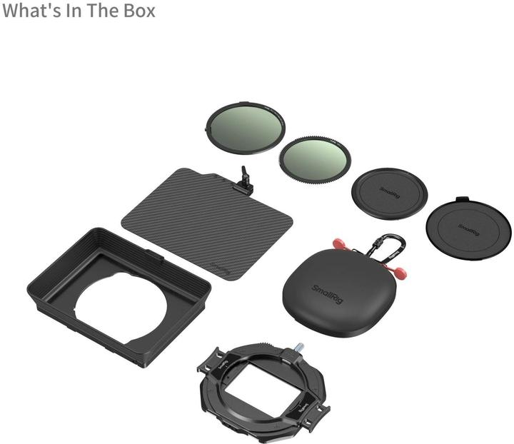 Image du produit SmallRig 4411 Matte Box avec clip ajustable et kit VND (Boîte de tapis)