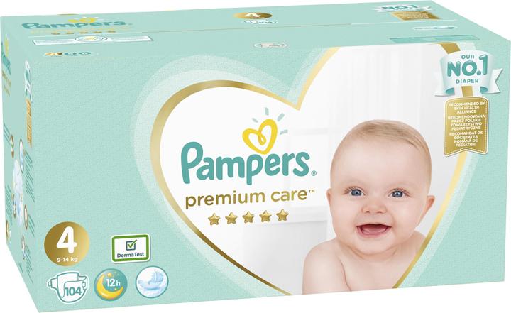 Image du produit Pampers Premium Care (Taille 4, Pack semi-mensuel, 104 pièce(s))