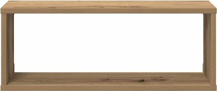 Produktbild VidaXL Wandregal Hängeregal Regalwürfel Cube Lounge CD Regal 4Stk. Artisan-Eiche (60 x 15 x 23 cm)