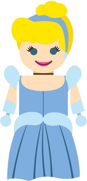 Produktbild Trenddeko Cinderella Spielzeug (58 x 120 cm)