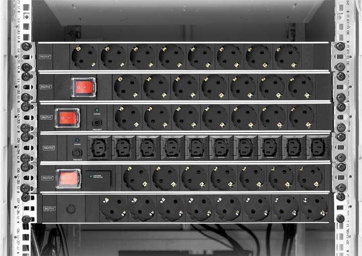 Actual product image Digitus Power strip (7 x, CEE 7/7, 2 m)