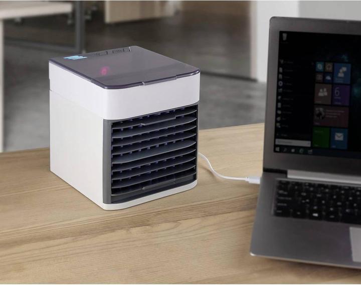 Produktbild Renkforce RF-USBF-845-WH USB-Ventilator (B x H x T) 150 x 165 x 170 mm (35 dB)
