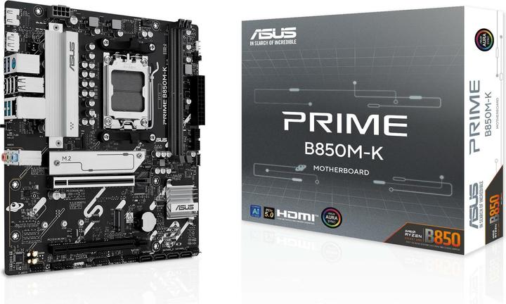 Produktbild ASUS MB PRIME B850M-K (AM5, AMD B850, mATX)