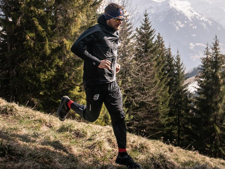Immagine prodotto Compressport Hurricane pantaloni da corsa uomo (L)