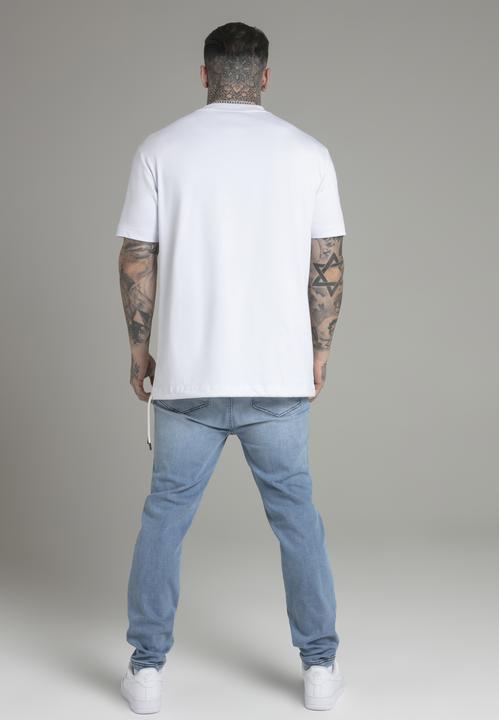 Actual product image Siksilk Oversized T-shirt in white (M)