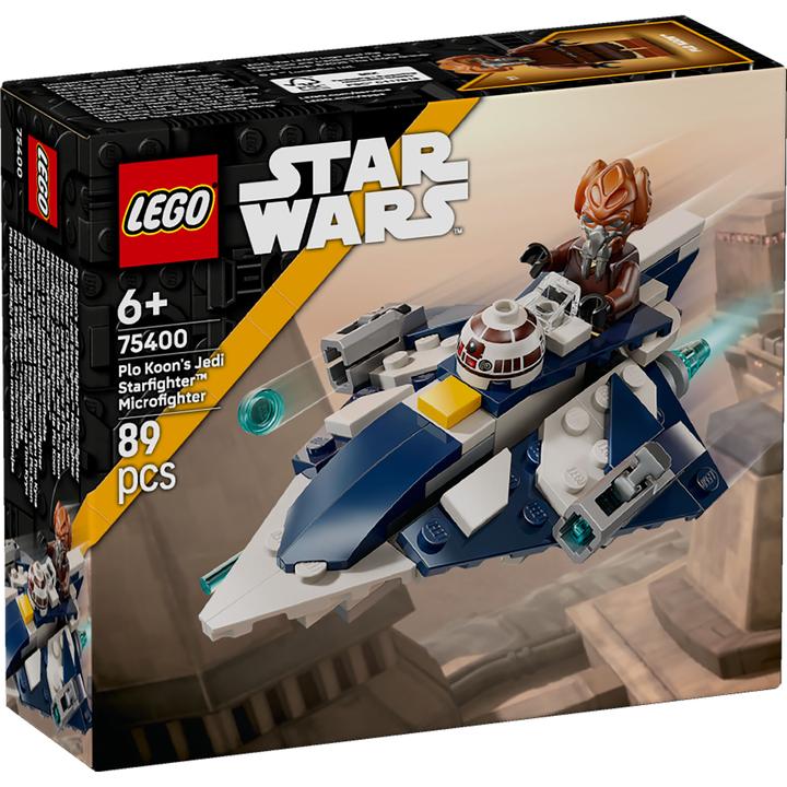 Actual product image LEGO 75400 Plo Koons Jedi Starfighter Microfighter (75400, LEGO Star Wars)