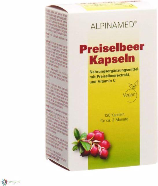 Produktbild Alpinamed Preiselbeer Kapseln (1 Stück, Kapseln, 120 g)