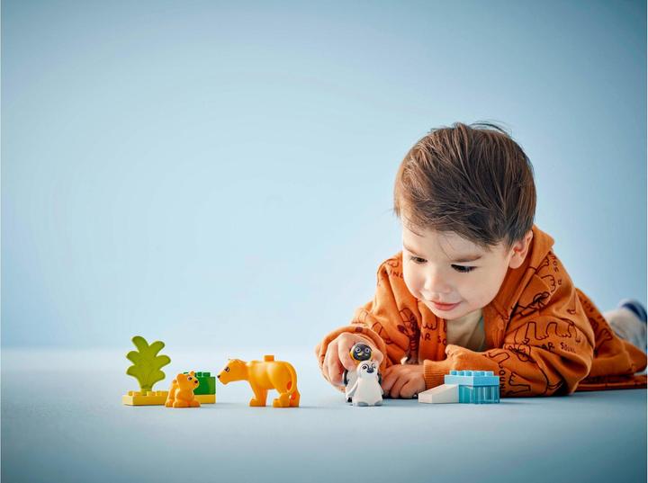 Actual product image LEGO Wildtier-Familien: Pinguine und Löwen (10442)