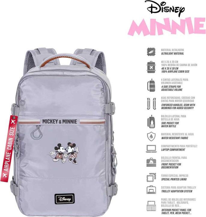 Image du produit Karactermania Sac à dos Mercury Underseat Cabin Bag 40x20x25cm Face