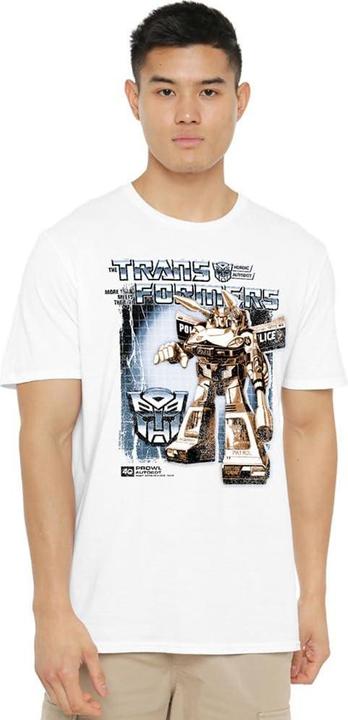 Actual product image Transformers Mens Prowl Box 40th T-Shirt (4XL)