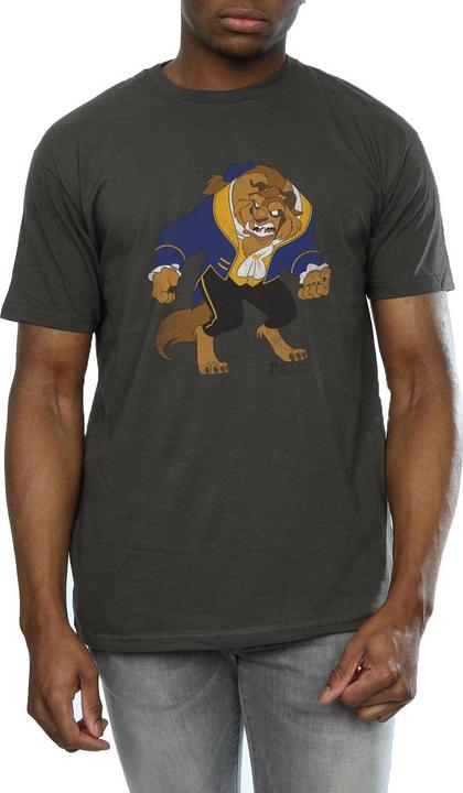 Actual product image Beauty And The Beast Mens Beast Character Heather T-Shirt (M)