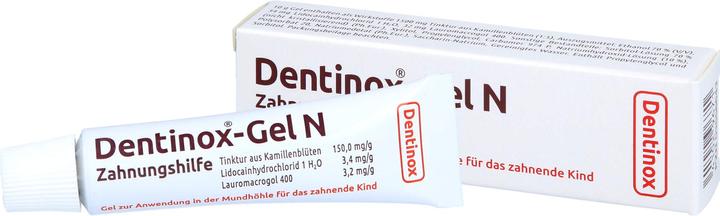 Produktbild Dentinox Gel N Zahnungshilfe, 10 g Gel (1 x, 10 g)