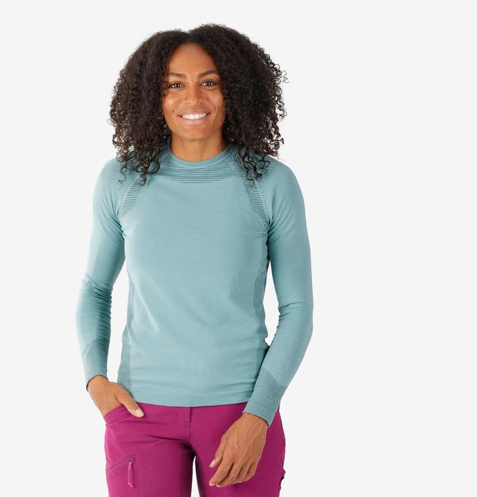 Image du produit Simond T-shirt femme à manches longues en laine sans couture - ALPINISM (L)