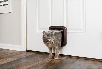 Produktbild PetSafe Microchip Cat Flap - Braun (Mikrochip Katzenklappe)
