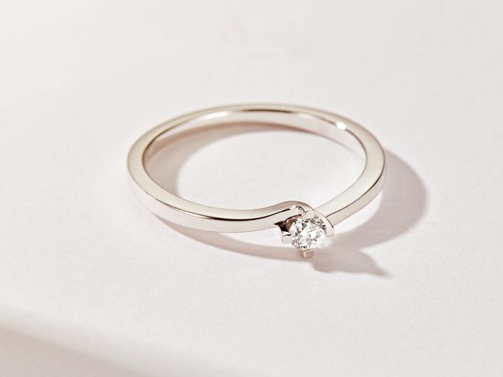 Actual product image Carat Solitaire (56, 750/18 K Gold)