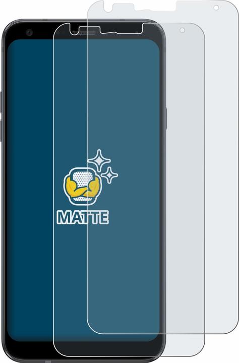 Actual product image BROTECT Anti-glare screen protector matt (2 Piece, LG Q7)