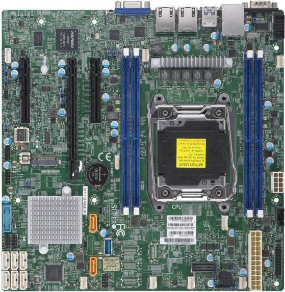 Supermicro X11SRM-F: LGA2066, Xeon W Family (LGA 2066, Intel C422, mATX)