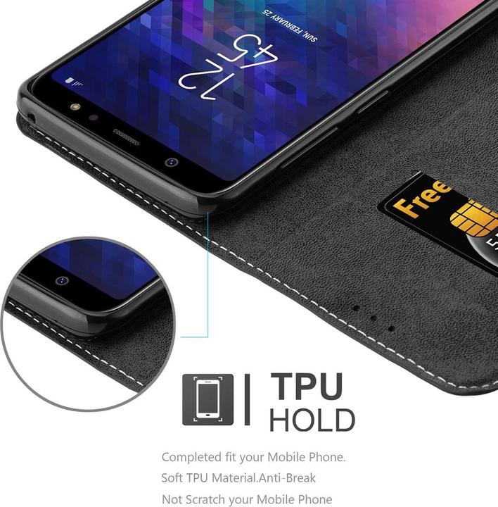 Immagine prodotto Cadorabo X-Wallet Copertura della tuta in ecopelle (Samsung Galaxy A6+)