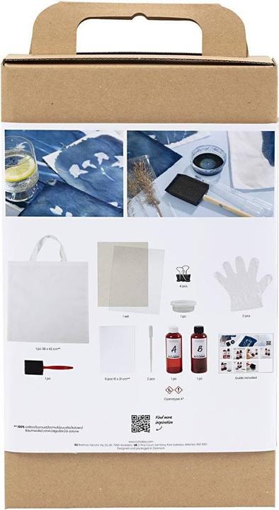 Actual product image Creative - Craft Kit Cyanotype, Textile, Blue, 1 Pack - ()