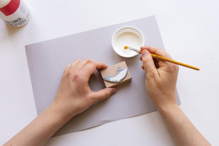Immagine prodotto Marabu Inchiostro da stampa Aqua lino bianco (Bianco, 250 ml)