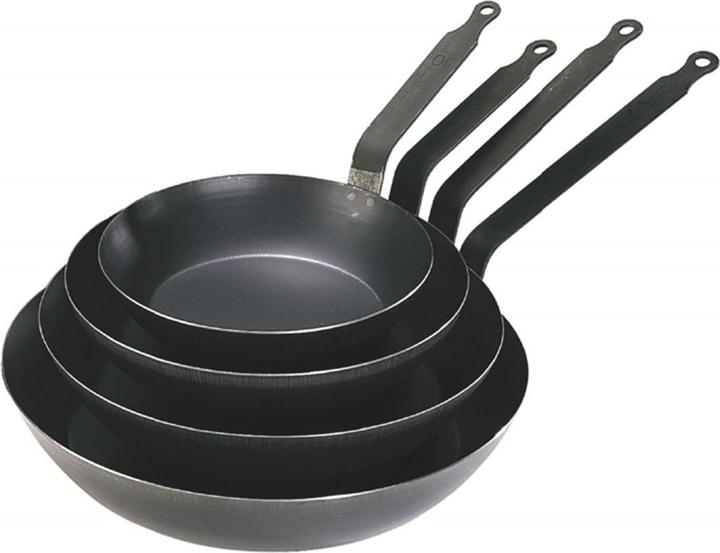 Immagine prodotto de Buyer La Lyonnaise Bratpfanne (30 cm, Padella per friggere, Acciaio)