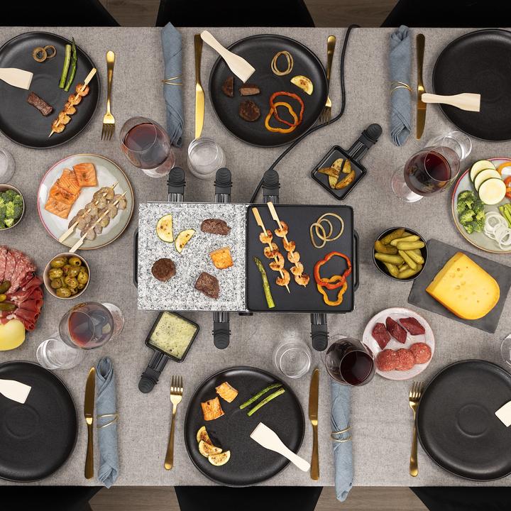 Produktbild Princess Raclette 8 Stone und Grill Deluxe