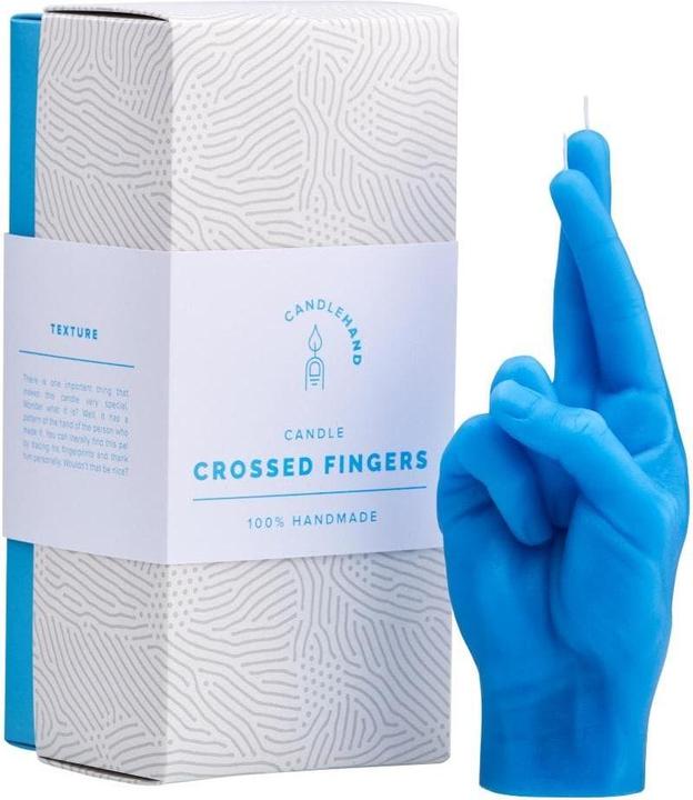 Actual product image Candle Hand crossed fingers (1 pcs.)