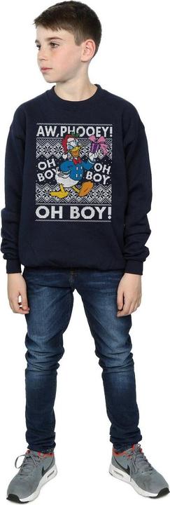 Image du produit Disney - Sweat DONALD DUCK CHRISTMAS FAIR ISLE - Garçon (140, 146)