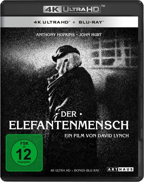 L'uomo elefante (4k Blu-ray, Tedesco, Francese, Inglese)