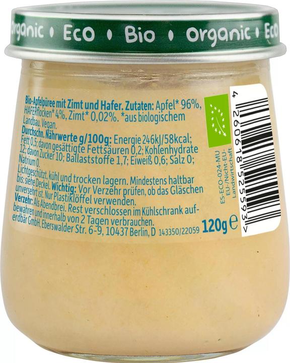 Actual product image Freche Freunde From Ban.apple cinnamon 8M (210 g)